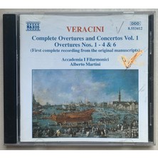 Naxos Veracini Complete Overtures And Concertos Vol.1  CD