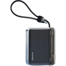 Sharge Flow Go 10000 Mah Dahili Type-C Kablolu Kompakt Powerbank Taşınabilir Hızlı Şarj Cihazı