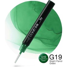 Copic Ink Brıght Parrot Green G-19