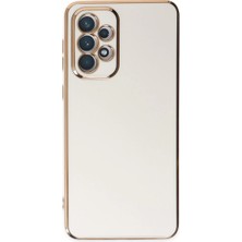 Uravas Store Samsung Galaxy A73 5g Kılıf Volet Silikon - Beyaz