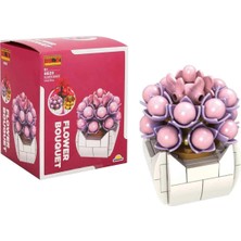 Liva Craft LEGO Çiçek Seti Pembe Çiçek