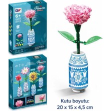 Liva Craft LEGO Çiçek Seti Işıklı Parlayan Karanfil