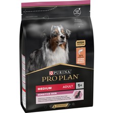 Pro Plan Medium Adult Sensitive Skin Somonlu Orta Irk Yetişkin Köpek Maması 3kg