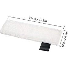 Trendy Pazars Sc2 / Sc3 / Sc4 / Sc5 Paspas Bezi Aksesuarları Için 6 Paket Bez Seti Paspas Pedlerinin Değiştirilmesi (3 Bez Nozul Kapakları ve 3 Mikrofiber Paspas Pedleri)
