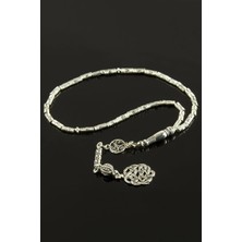 Tak Calıştir Silindir Metal Tesbih 4*8 mm