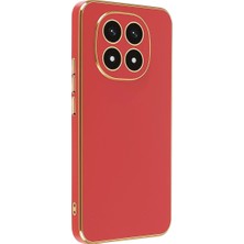 Uravas Store Xiaomi Redmi Note 14 Pro 4g Kılıf Volet Silikon - Kırmızı