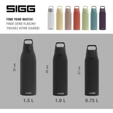 Trendy Pazars - Yalıtımlı Içecek Şişesi – Shield Therm One – Gazlı Içecekler Için Uygundur – Sızdırmaz, Bulaşık Makinesinde Yıkanabilir – Bpa Içermez –%90 Geri Dönüştürülmüş Paslanmaz Çelik – Siyah –