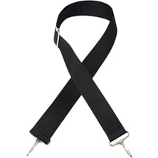 Esranın Dünyası Exception Siyah Çanta Askısı Çanta Kayışı (Siyah Metalik)