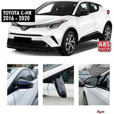 Ekolmaks Toyota Chr Batman Yarasa Ayna Kapağı Piano Black / 2016 ve Sonrası