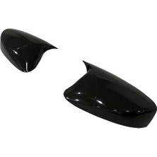 Ekolmaks Ford Fiesta Batman Yarasa Ayna Kapağı Piano Black / 2008-2017