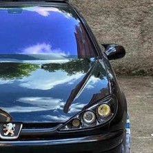 Ekolmaks Peugeot 206 Batman Yarasa Ayna Kapağı Piano Black / 1998 - 2012