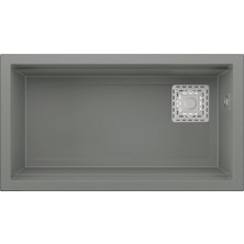Real Stone Almila 75,5X42,4 cm Gri Granit Mutfak Eviyesi