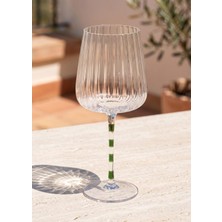 The Mia Şarap Kadehi Mor Yeşil 600 ml
