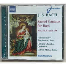 Naxos J.s. Bach Sacred Cantatas For Bass  CD