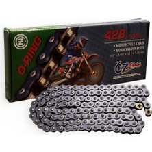 Cz Zincir 428 Or 128L Siyah Oringli