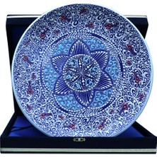 E38 El Işçiliği Çini  Tabak - 30 cm - 6520