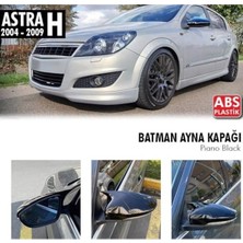 Ekolmaks Opel Astra H Batman Yarasa Ayna Kapağı Piano Black / 2004-2009