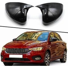 Ekolmaks Fiat Egea Batman Yarasa Ayna Kapağı Piano Black / 2015 ve Sonrası