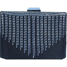 E38 El Işçiliği  Tel Kırma Pörtföy Çanta 13*18*4 cm - 6497