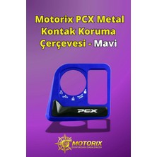 Pcx Metal Kontak Koruma Çerçevesi - Mavi