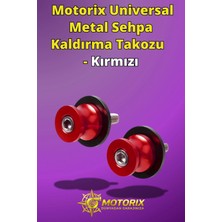 Universal Metal Sehpa Kaldırma Takozu - Kırmızı