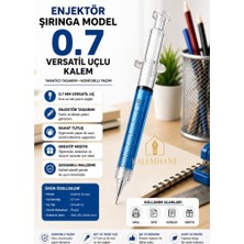 Kalemhane Enjektör Şırınga Model Versatil Kalem ( Uçlu ) 0.7 Mavi
