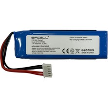 Efcell Jbl Charge 3 / Flip 3 Uyumlu 3.7V 6000MAH Yedek Batarya Pil