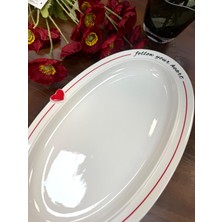 Acar Kalpli Oval Tabak Büyük 19/31 Cm