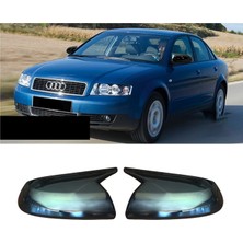 Ekolmaks Audi A4 B6 Batman Yarasa Ayna Kapağı Piano Black / 2004 - 2005