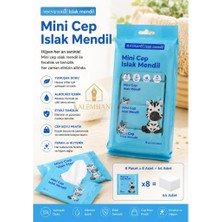 Kalemhane Islak Mendil Çocuklar Için Mini Boy Zebra
