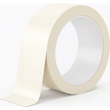 Pass Mat Krem Beyaz Zemin Ikaz Iş Güvenliği Yer Işaretleme Çizgi Bandı 50MM x 30M
