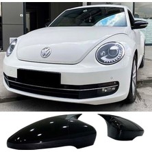Ekolmaks Volkswagen New Beetle Batman Yarasa Ayna Kapağı Piano Black / 2011-2019