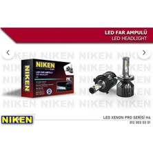 Foxus Niken H4 LED Xenon Far Ampulü Yeni Nesil Pro
