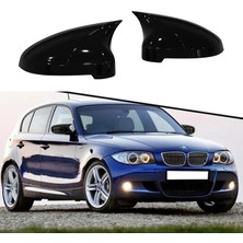 Ekolmaks Bmw E87 Batman Yarasa Ayna Kapağı Piano Black / 2004-2011