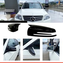 Ekolmaks Mercedes Glk X204 Batman Yarasa Ayna Kapağı Piano Black / 2009-2015