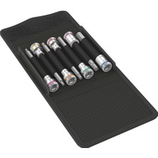 Wera 8740 B Hf Emperyal 1 Altıgen Uçlu Zyklop Lokma Bits Seti, 3/8" Soketli, Tutma Fonksiyonlu