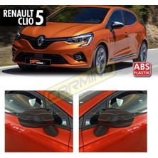Ekolmaks Renault Clio 5 Batman Yarasa Ayna Kapağı Piano Black / 2019 Sonrası