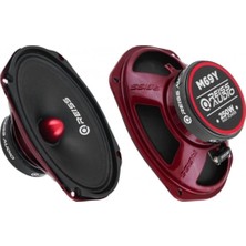 Foxus RS-M69Y Audıo 6x9 Oval Midrange