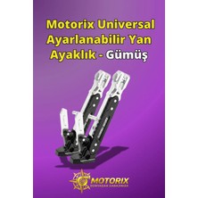 Universal Ayarlanabilir Yan Ayaklık - Gümüş