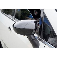 Ekolmaks Fiat Punto Evo Batman Yarasa Ayna Kapağı Piano Black / 2009-2012