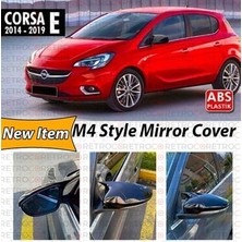 Ekolmaks Opel Corsa E Batman Yarasa Ayna Kapağı Piano Black / 2014-2019
