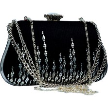 E38 El Işçiliği  Tel Kırma Pörtföy Çanta 10*20*4 cm - 6500