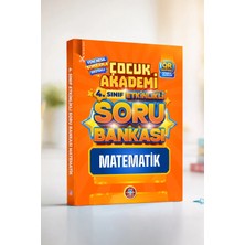 Çocuk Akademi 4. Sınıf Etkinlikli Soru Bankası Matematik