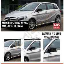 Ekolmaks Mercedes B Class W246 Batman Yarasa Ayna Kapağı Piano Black / 2011 Sonrası