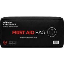 German Kupfermax 20 Parça Profesyonel Ilk Yardım Çantası, Ev, Araç ve Seyahat Için Acil Müdahale Seti, Taşınabilir Kompakt Ilk Yardım Kiti