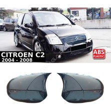 Ekolmaks Citroen C2 Batman Yarasa Ayna Kapağı Piano Black / 2004 - 2008