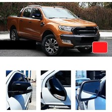 Ekolmaks Ford Ranger T6 Batman Yarasa Ayna Kapağı Piano Black / 2016-2021