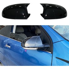 Ekolmaks Volkswagen Golf Mk5 Batman Yarasa Ayna Kapağı Piano Black / 2003-2009