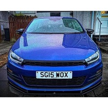 Ekolmaks Volkswagen Scirocco Mk3 Batman Yarasa Ayna Kapağı Piano Black / 2008-2017