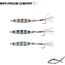 Savage Gear Psycho Sprat Lrf 3 Adet Türk Zebra Mıx Jig Yem 5gr Yüksek Performanslı Suni Yem